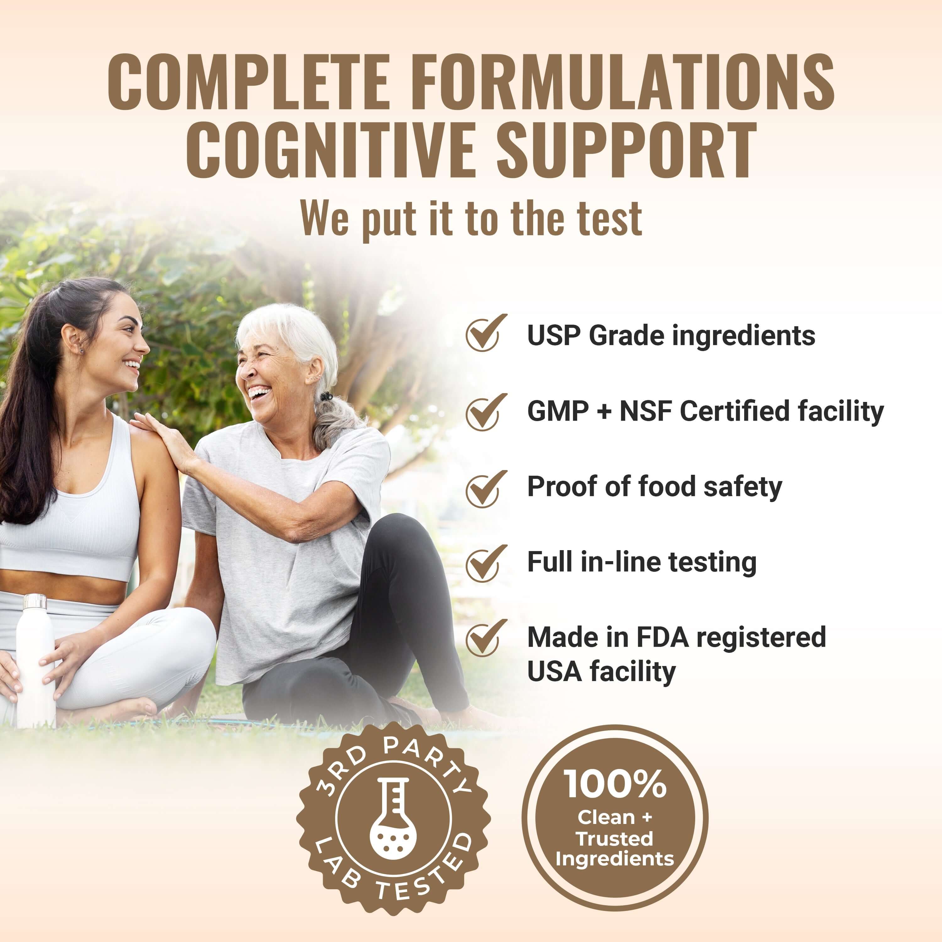 Mushroom Supplement Lion’s Mane Supplement Capsules with Cordyceps